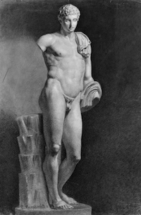 Милорадович С. Д. Гермес. Россия, 1872. Б., ит. кар. 66,5х44,5